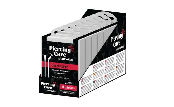 Piercing Care Cleansing Swabs Tattoo Goo Vibrators