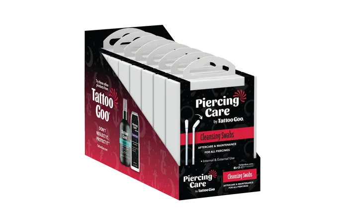 Piercing Care Cleansing Swabs Tattoo Goo Vibrators