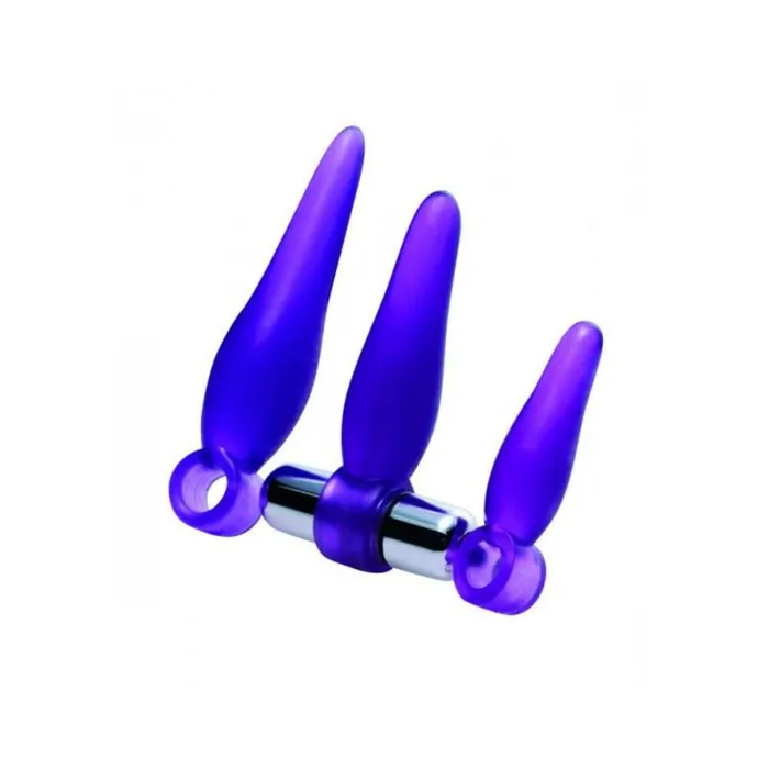 Fairvillacom Female Sex Toys Fanny Fiddlers 3 Piece Finger Rimmer Set With Vibrating Bullet