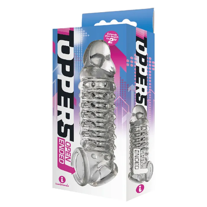 Male Sex Toys The 9s Toppers Open Ended Penis Extension Sleeve ShhhWndsr Male Sex Toys The 9s Toppers Open Ended Penis Extension Sleeve ShhhWndsr