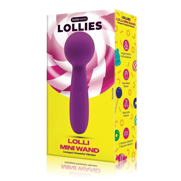 Vibrators ShhhWndsr Bodywand Lolli Mini Wand Vibrators ShhhWndsr Bodywand Lolli Mini Wand