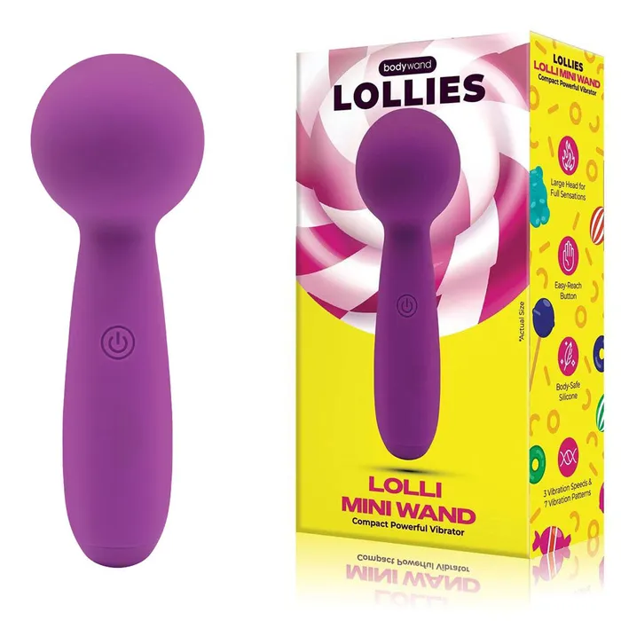 Vibrators ShhhWndsr Bodywand Lolli Mini Wand Vibrators ShhhWndsr Bodywand Lolli Mini Wand