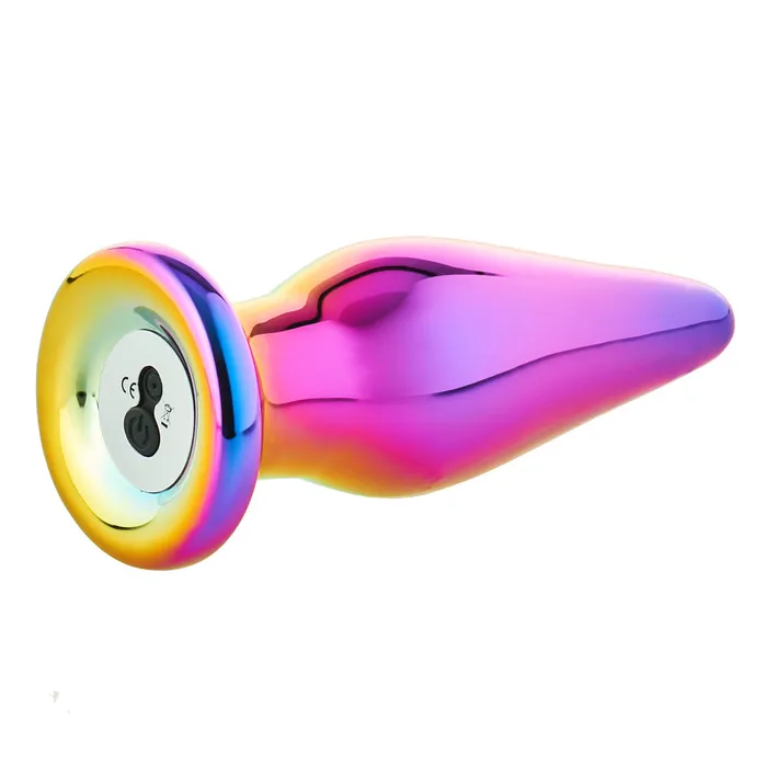 Anal Dream Toys Glamour Glass Remote Control Tapered Butt Plug Anal Dream Toys Glamour Glass Remote Control Tapered Butt Plug