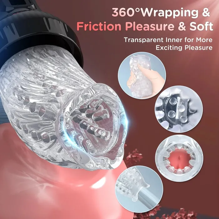 ANGELSX Male Sex Toys Verbesserter 2in1Masturbator mit automatischer Schub und Drehfunktion fr Mnner ANGELSX Male Sex Toys Verbesserter 2in1Masturbator mit automatischer Schub und Drehfunktion fr Mnner