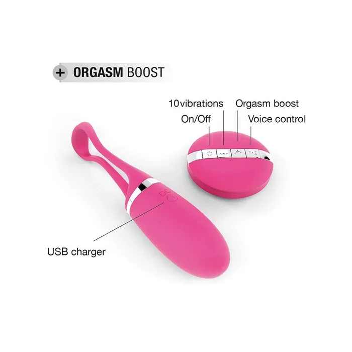 Female Sex Toys Dorcel Dorcel Secret Delight Remote Control Vibrating Egg