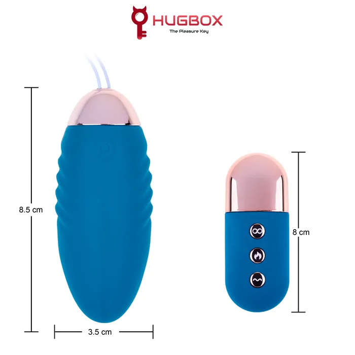 HUGBOX Vibrators Rub Huevo Vibrador
