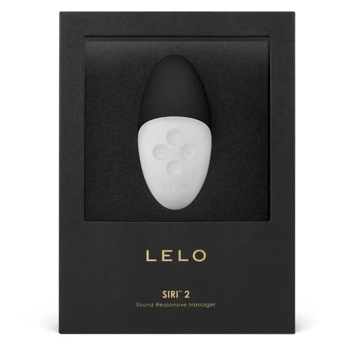 Lelo SIRI Version 2 Black Luxury Rechargeable Massager Lelo Anal Lelo SIRI Version 2 Black Luxury Rechargeable Massager Lelo Anal