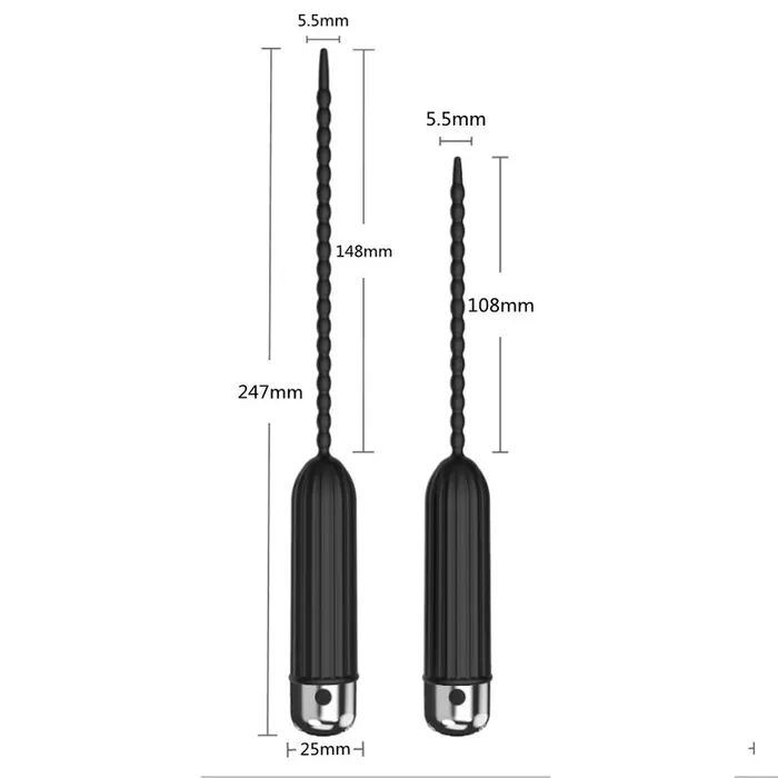 LoveLife SexToys Vibrators 10 Vibration Urethral Vibrator Thread