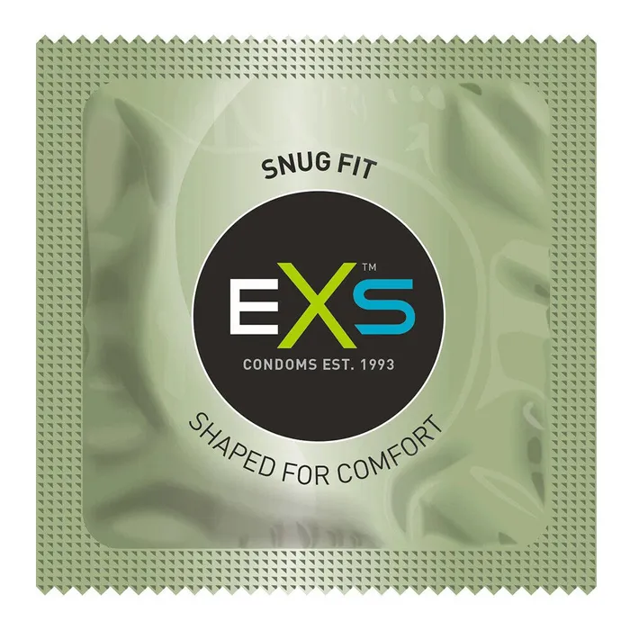 Male Sex Toys Exs Condoms EXS Snug Closer Fitting Condoms 12 Pack