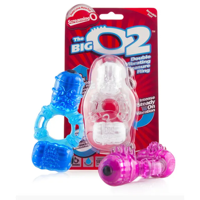 Screaming O Male Sex Toys Screaming O The Big O2 Vibrating Cock Ring