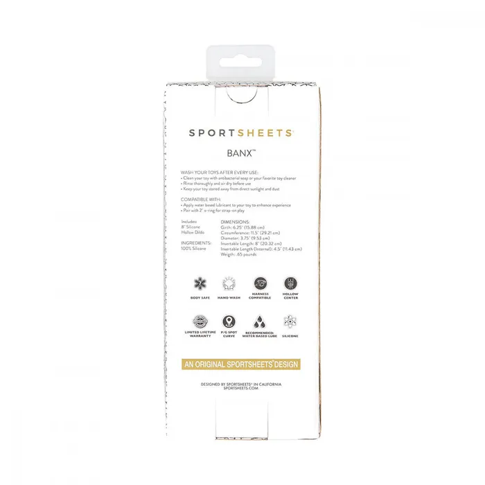 Sportsheets Anal Nexus Dil Banx 8 Navy